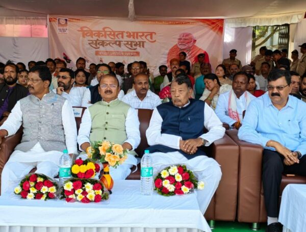 अनूपपुर में सेवा ज्योति कलश यात्रा से गूंजा विकसित भारत का संकल्प
