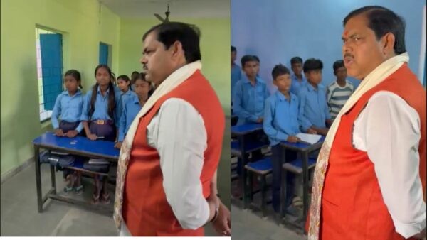 शिक्षा मंत्री मिथिलेश तिवारी ने अपने बचपन के स्कूल का किया औचक निरीक्षण, सुविधाएं बढ़ाने के निर्देश