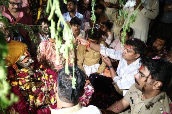 उज्जैन: विजयादशमी पर राजसी ठाट-बाट से निकली बाबा महाकाल की सवारी, दशहरा मैदान में हुआ पूजन